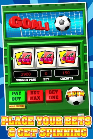 Lucky Soccer Slots - Free Fortune Slot Machine Mania screenshot 3