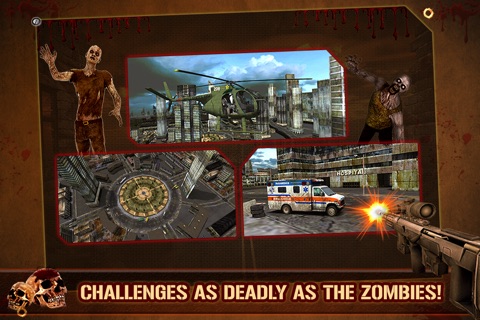 Zombie Hunter 3D : Top Sniper Shooting Game screenshot 3