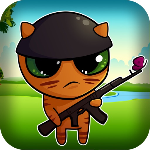 Commando Cat: Avoid the Bombs! iOS App
