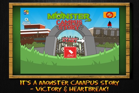 Monster Campus Story Dash - Freshman Monsters in University & College Fun Speed Mini Run screenshot 2