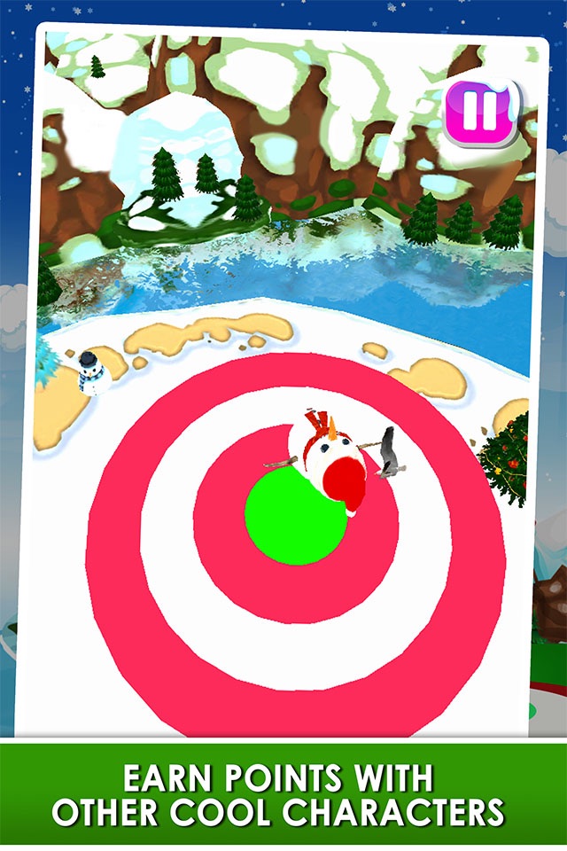 Christmas Buddy Toss - Jump-ing Santa, Elf, Reindeer Games! screenshot 4