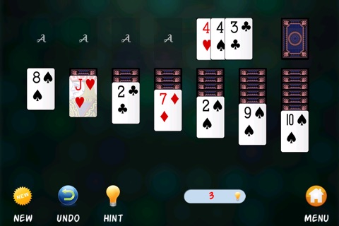 Classic Klondike - by Threes Card Game screenshot 4