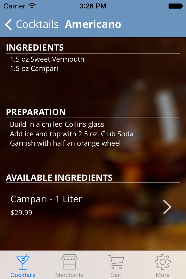 Bar Cart - Cocktails Delivered. screenshot 3