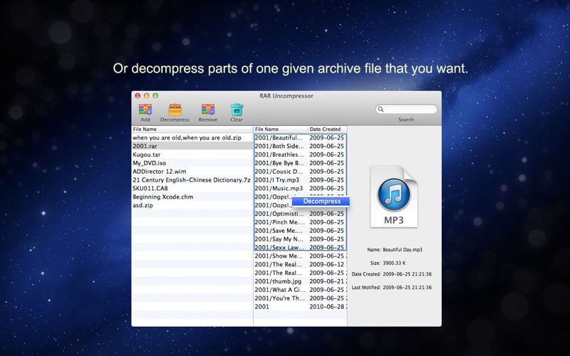 Screenshot #3 pour RAR Uncompressor