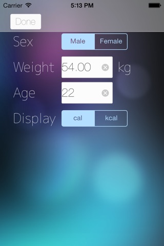 Easy Calorie Counter "Kallory" screenshot 2