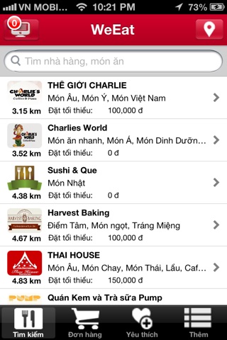 WeEat- Delivery & Takeout Viet Nam screenshot 2