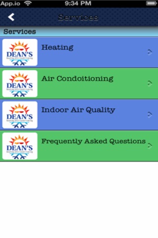 Dean's Heating & A/C, Inc. screenshot 3