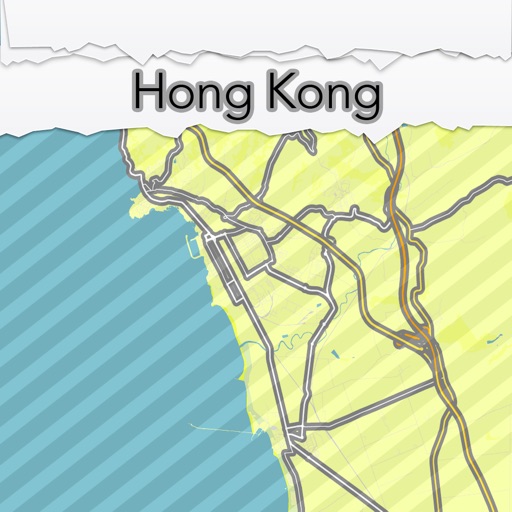 Hong Kong City Map Offline - MapOff icon