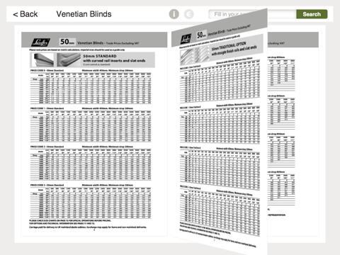 Luxaflex Pricebook screenshot 4