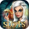 Slots Queen of Dragons  - Golden era of Thrones FREE 777 Casino Slot Machine Game.