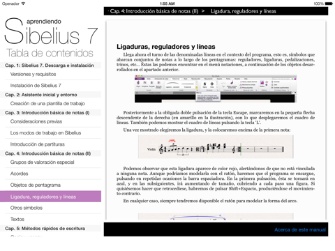 Aprendiendo Sibelius 7 screenshot 3