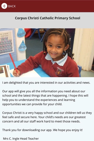 Corpus Christi Catholic Primary screenshot 2