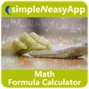 Math Formula Calculator - A simpleNeasyApp by WAGmob