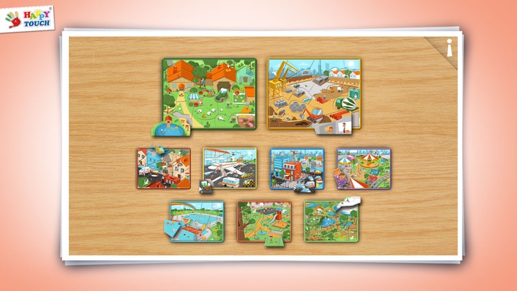 Activity City Puzzle Pack - Kids App by Happy-Touch® Free