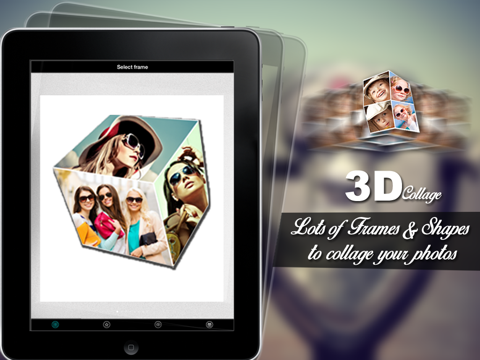 Screenshot #4 pour 3D Collage - Free 3d & 2d magazine Collage Frame creator