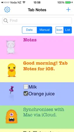 Tab Notes screenshot 4