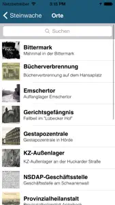 Mahn- und Gedenkstätte Steinwache Dortmund screenshot #3 for iPhone