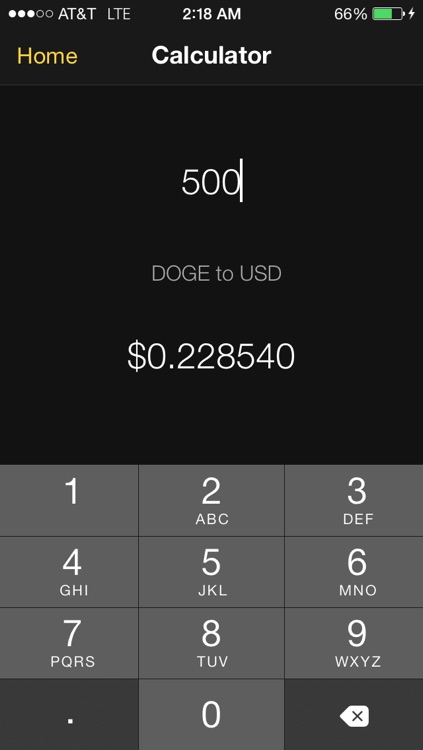 Doge Tracker - dogecoin price tracker
