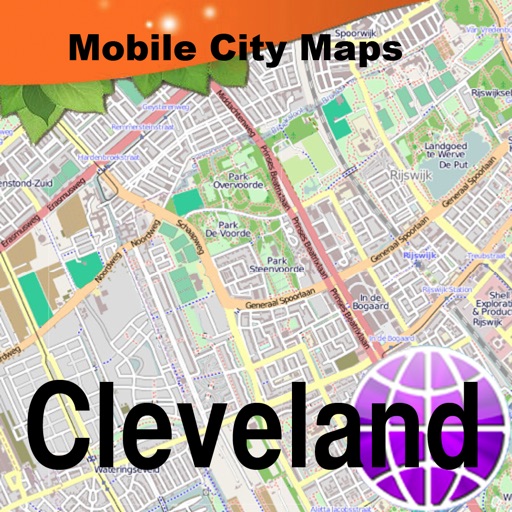 Cleveland Street Map.