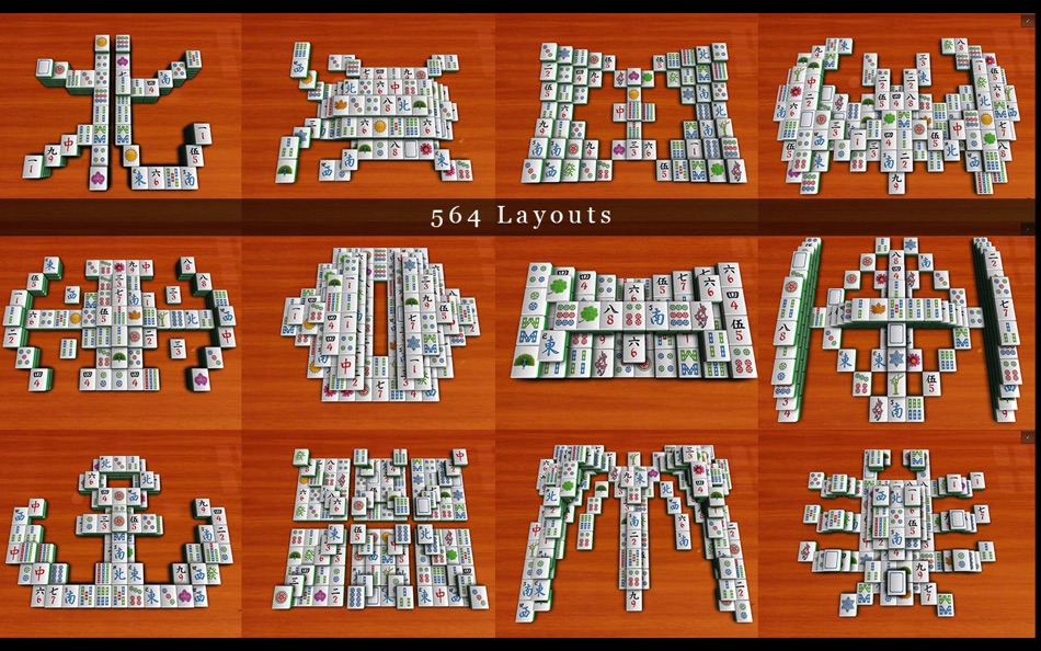 #2. Anhui Mahjong Solitaire. (macOS) 由: Jose Varela