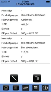 Broteinheiten screenshot #5 for iPhone