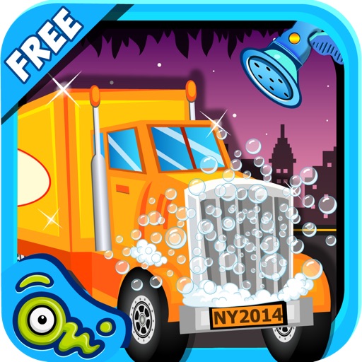 Little Truck Wash – Fun Crazy vehicle washing up kids Girls Icon