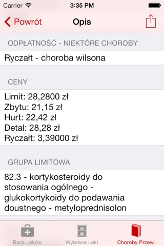 Baza Leków screenshot 3