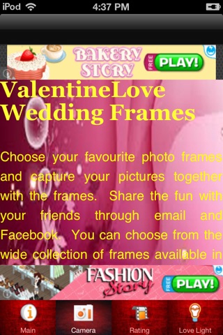 Valentine Love Wedding Frames screenshot 3