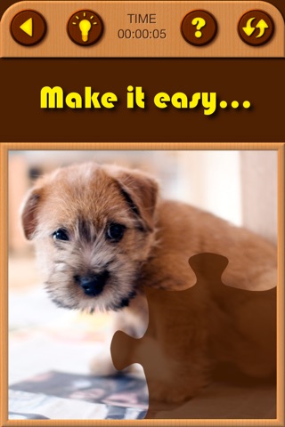 Puppy Jigsaw Puzzle Games for Kids screenshot 3