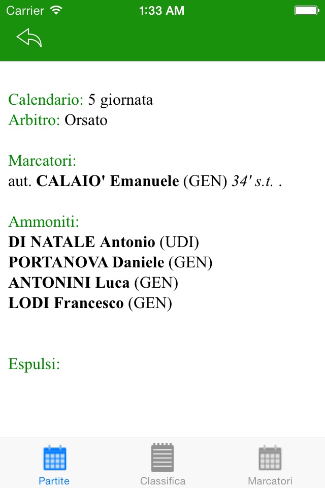 Serie A Live screenshot 2