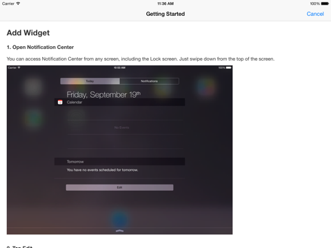 Screenshot #5 pour Calculator Widget for Notification Center