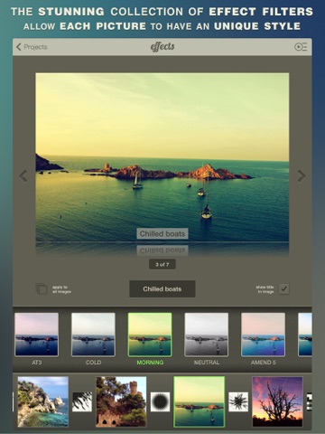Slide X ● Slideshow Creator iPad screenshot 4 - Photo & Video app