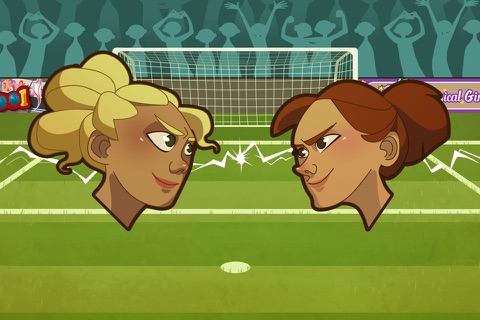 Women football penalty screenshot 2