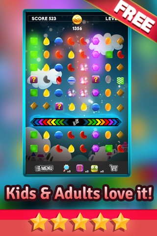 Candy Mania Puzzle Games - Fun Candies Match3 For Kids HD FREE screenshot 3