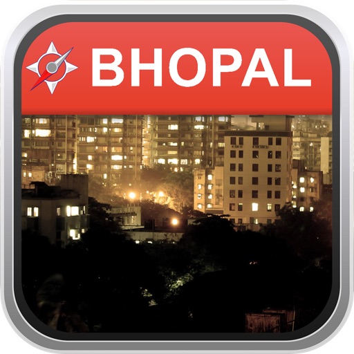 Offline Map Bhopal, India: City Navigator Maps