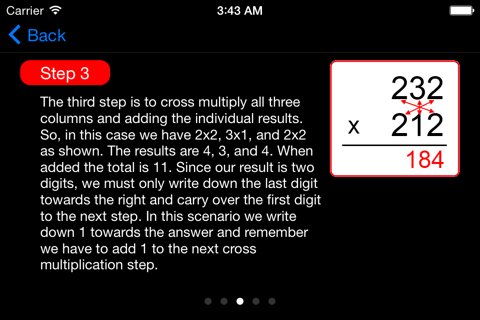 Cross Multiply Mental Calculation screenshot 2