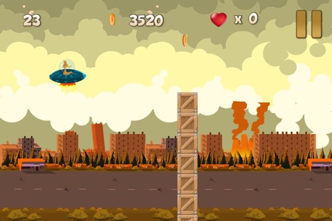 Clumsy Flying Duck 2 - Jetpack Story screenshot 4