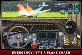 Game screenshot Airport Rescue Truck Simulators – Great airfield virtual driving skills in a realistic 3D traffic environment hack