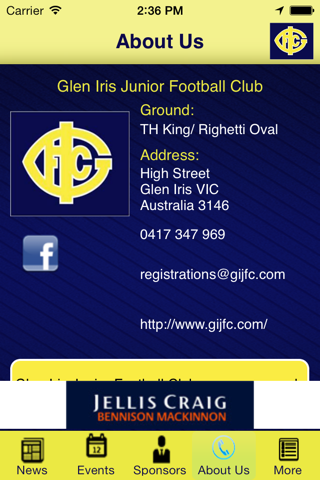 Glen Iris Junior Football Club screenshot 4