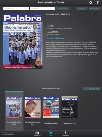 Revista Palabra screenshot 2