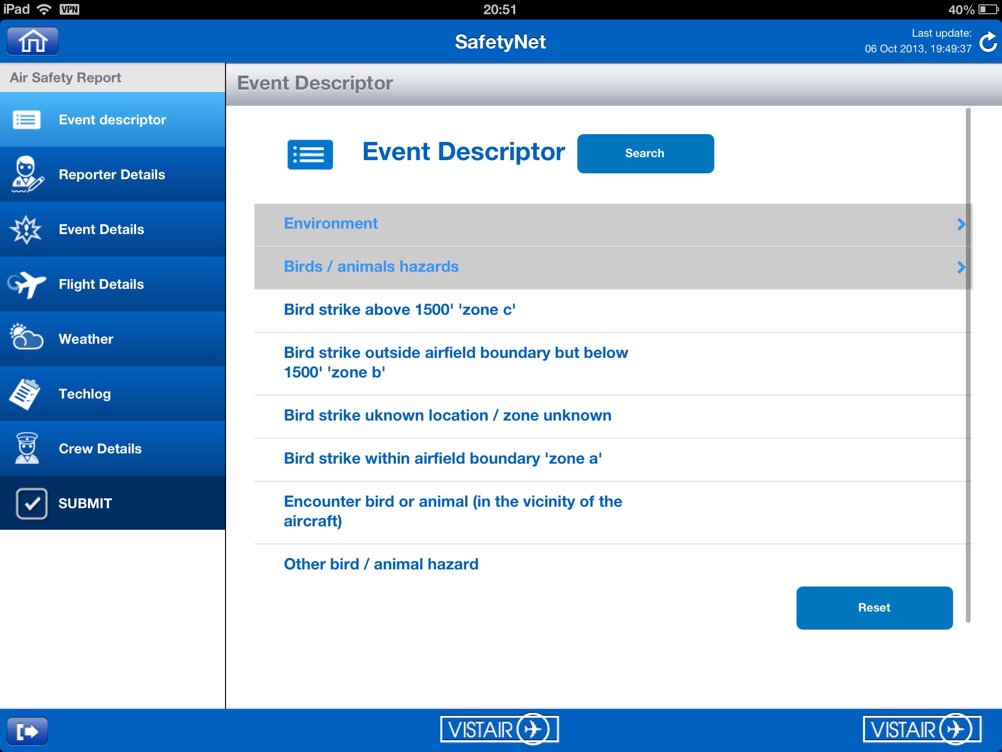 Vistair SafetyNet screenshot 2