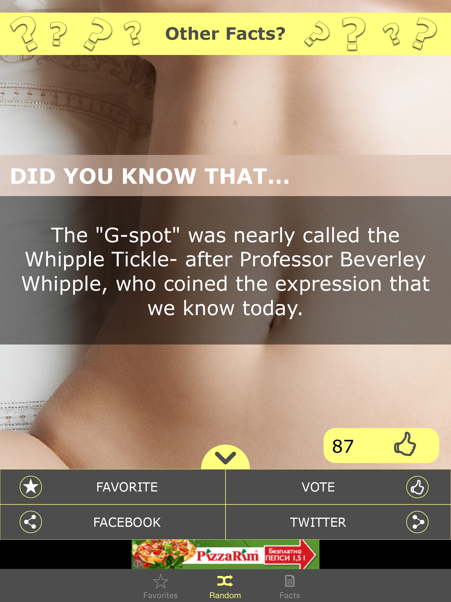 Did You Know... Sex Facts