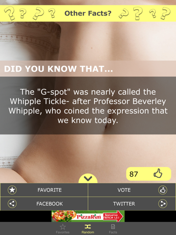 Screenshot #5 pour Did You Know... Sex Facts