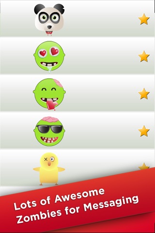Zombiemoji Free: Send Zombie Themed Emoticons for Text + Messages screenshot 4
