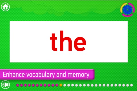 KIDDY SIGHT WORDS BRITISH ENGLISH: reading game for kids screenshot 2