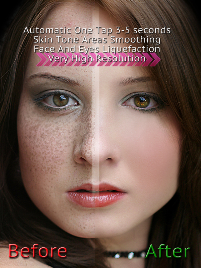 ‎Portraiture - face makeup kit to retouch photos and beautify your portraits! Screenshot