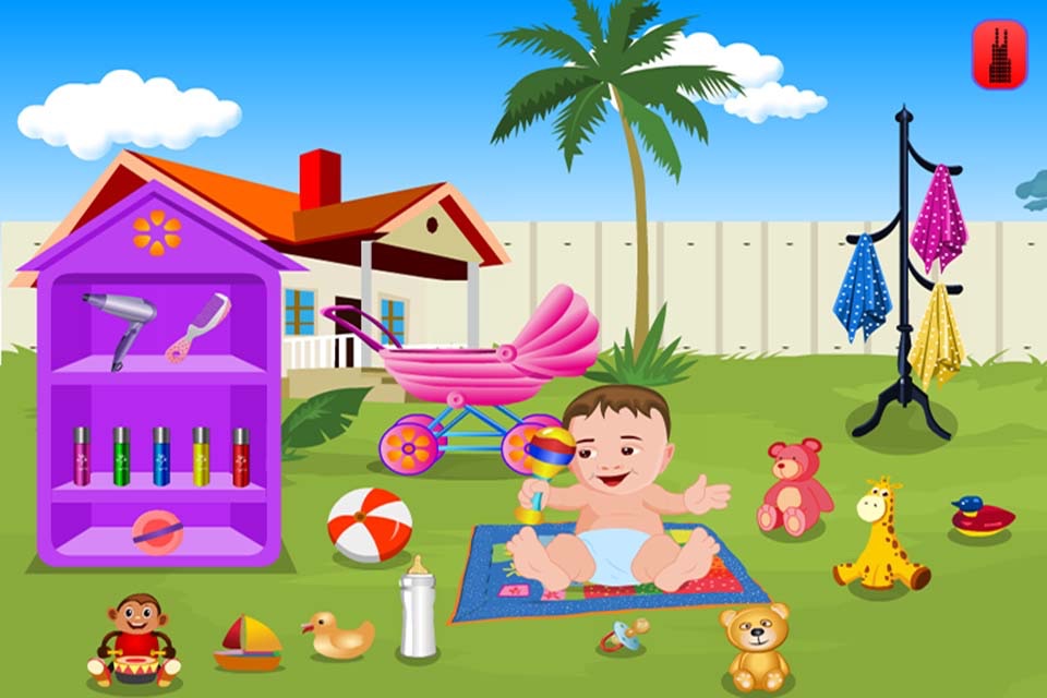 Baby Bathing Free screenshot 4