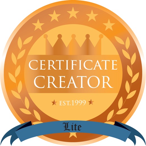 Certificate Creator Lite icon