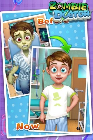 Cure Zombies Now - Zombie's Surgery screenshot 3