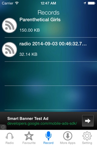 Alternative Folk Music Radio Recorder screenshot 4